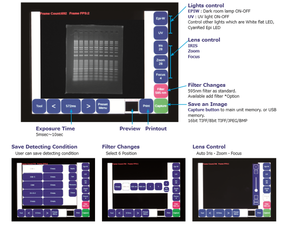 WSE-5300 touch panel