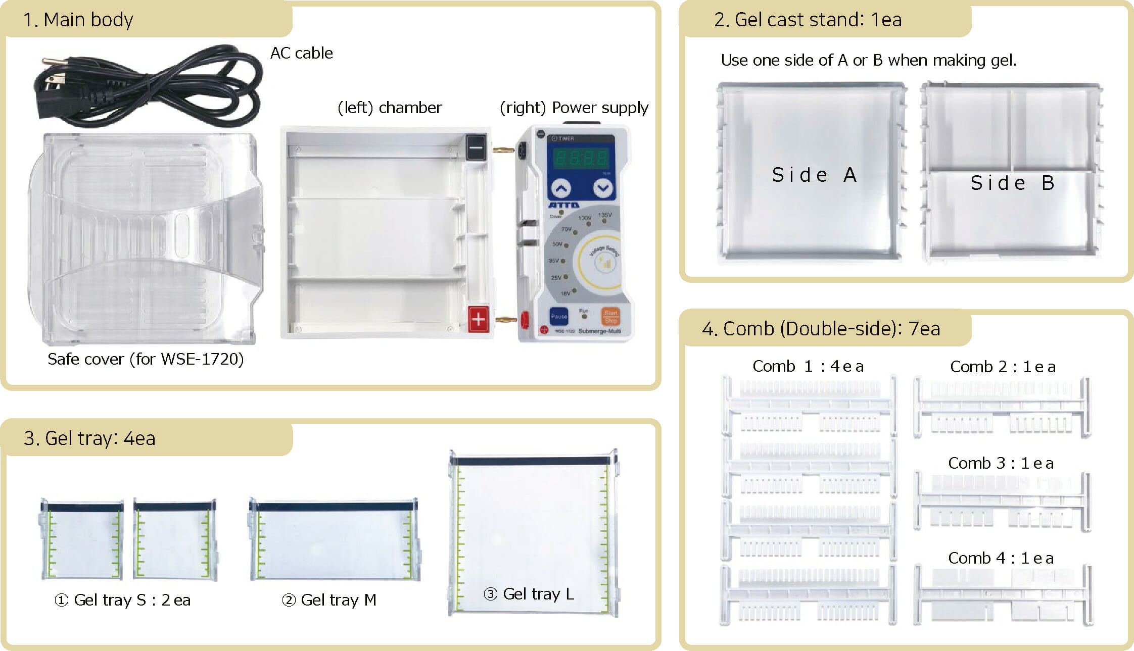 WSE-1720 components WSE-1720 components